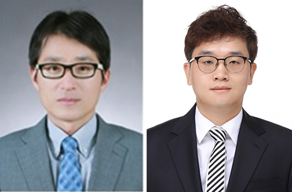 사진 왼쪽부터 최재완 (주)위트 대표이사와 김정식 경상국립대학교 교수.