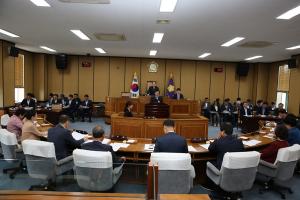하동군의회, 13개 읍·면 사업현장 점검