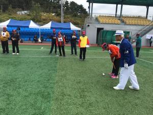 진주시장기 생활체육 게이트볼대회 개최