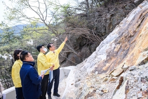 장충남 군수, 여름철 자연재난 사전대비 점검