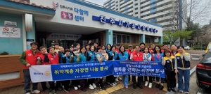 진주루비·진주대봉로타리클럽, 행복한 짜장면 나눔행사 개최